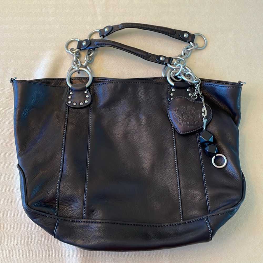Juicy Couture bag, black. Includes protective bag cover